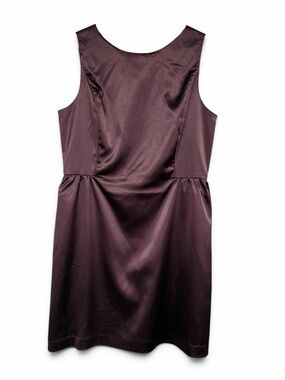 GAP Satin Dress with Pockets- Black